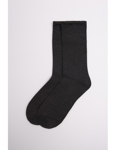 Calcetín Hombre Bambú Cálido Sin Puño