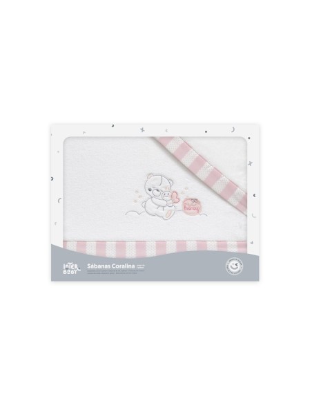 Triptico Cuna Coralina + Broche Modelo Honey Bear
