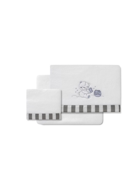 Triptico Cuna Coralina + Broche Modelo Honey Bear