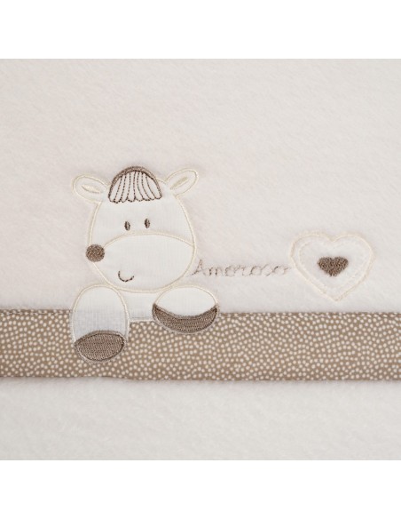 Triptico Cuna Coralina + Broche Modelo Corazon Amoroso