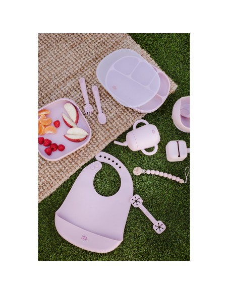 Plato Mas Tapa De Silicona