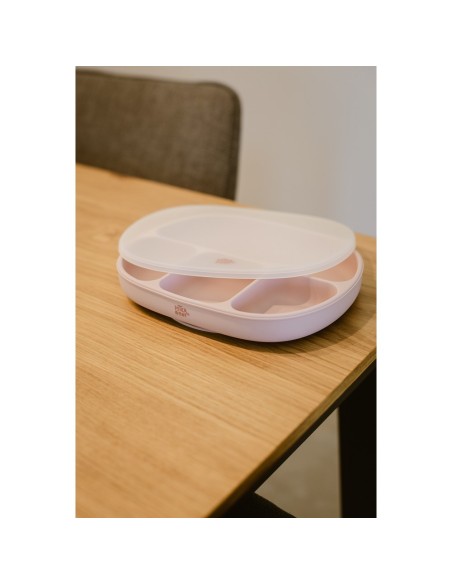 Plato Mas Tapa De Silicona