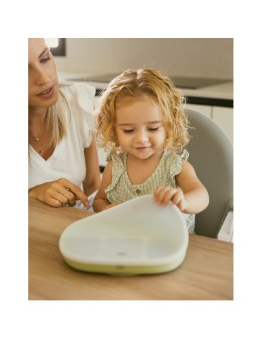 Plato Mas Tapa De Silicona