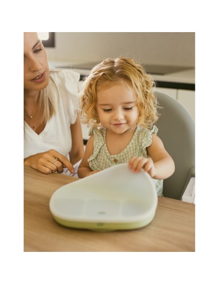 Plato Mas Tapa De Silicona