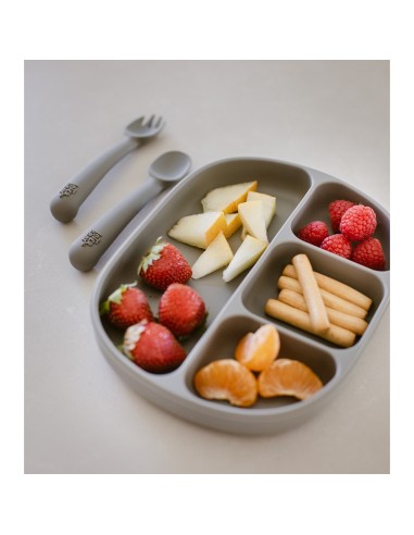 Plato Mas Tapa De Silicona