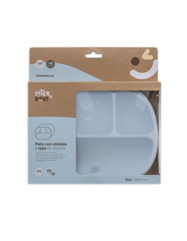 Plato Mas Tapa De Silicona