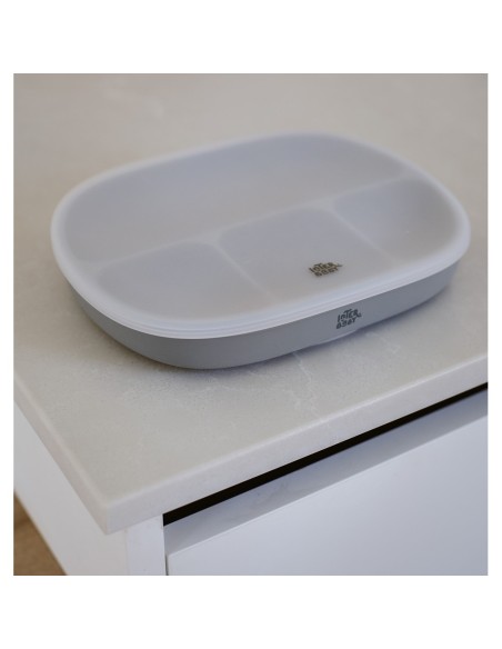 Plato Mas Tapa De Silicona