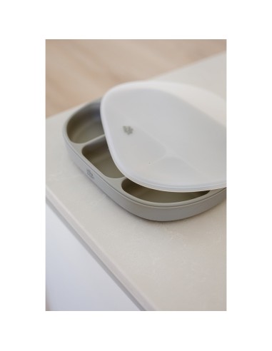 Plato Mas Tapa De Silicona