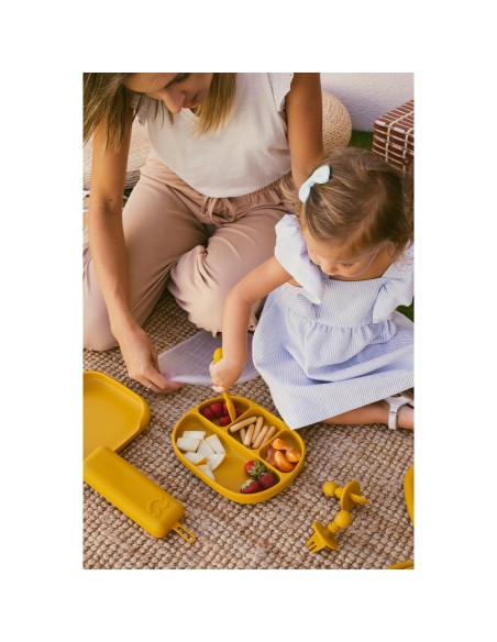 Plato Mas Tapa De Silicona