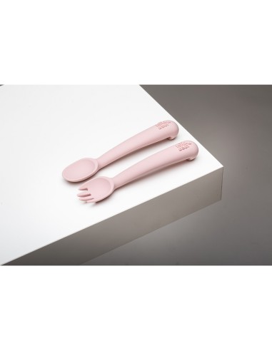 Cuchara Y Tenedor De Silicona