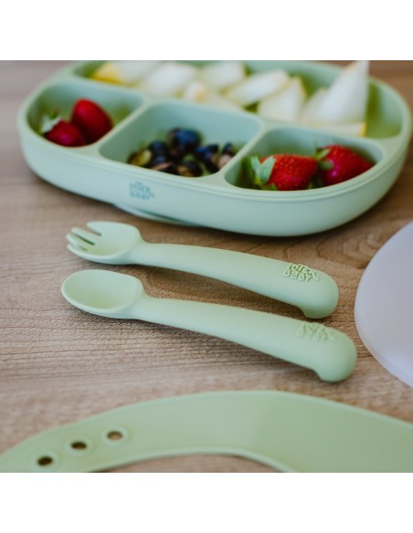 Cuchara Y Tenedor De Silicona
