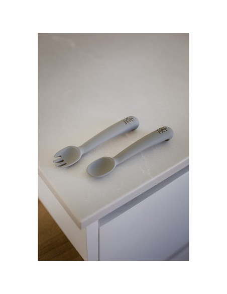 Cuchara Y Tenedor De Silicona