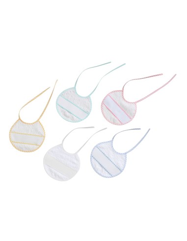 Babero Punto Cruz 20X20 Pack 2