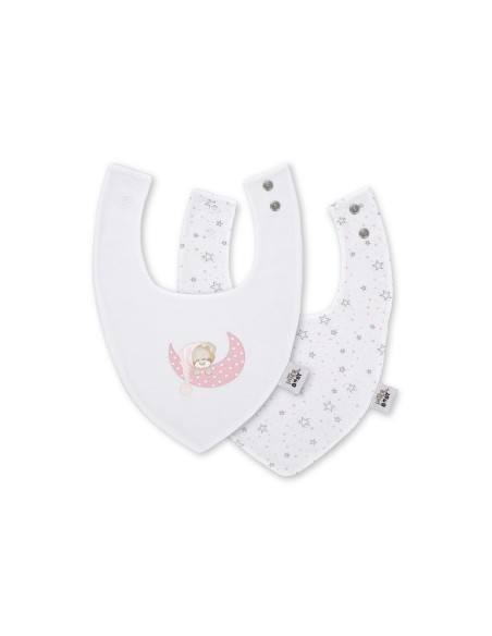 Pack 2 Baberos Bandana 20X30 Cms Sleep