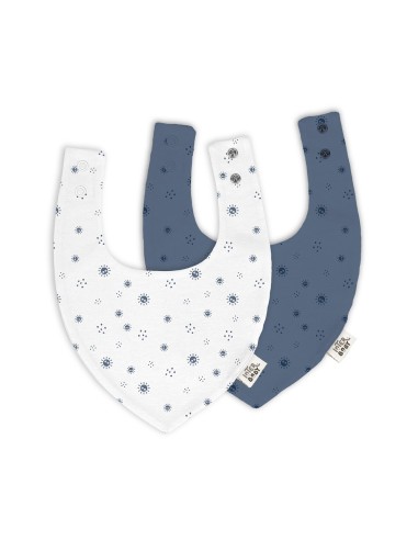 Pack 2 Baberos Bandana 20X30 Cms...