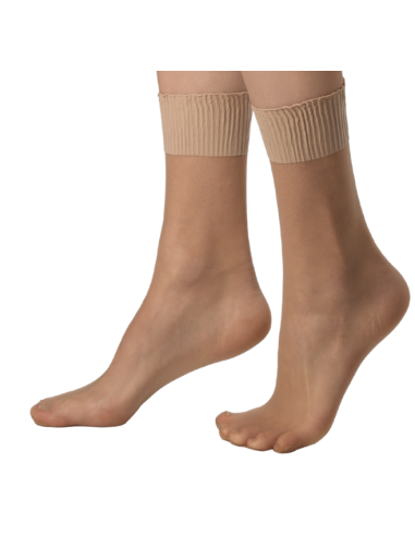 Pack de 3 Tobillero Socquettes S 15 Den