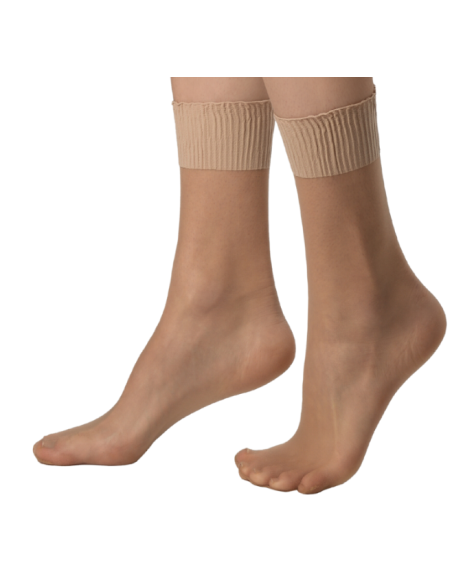 Pack de 3 Tobillero Socquettes S 15 Den