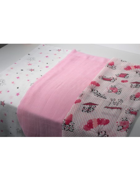 Gasas para bebé Pack 3 Uds